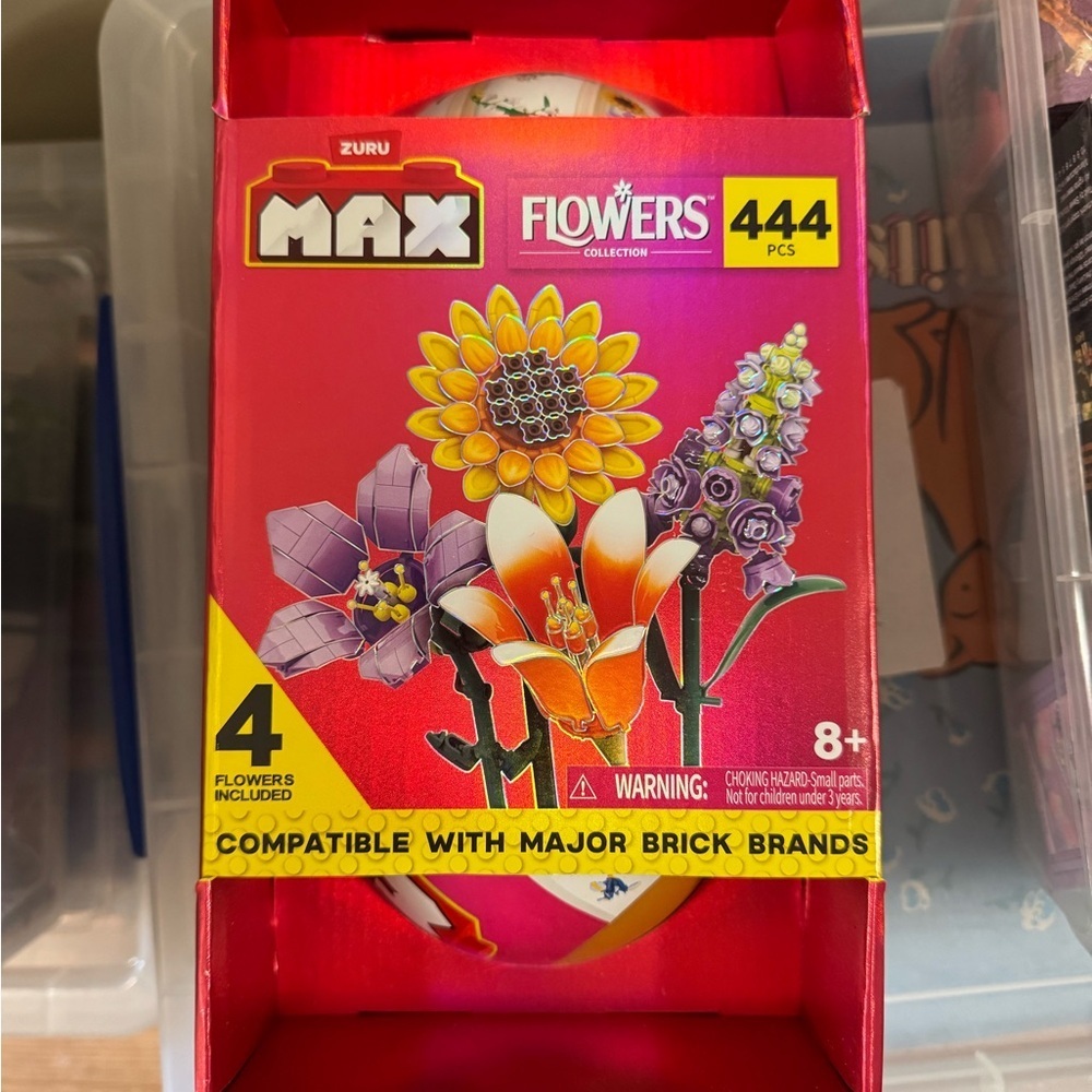 Zuru MAX Flowers Building Set - 444 Pieces
